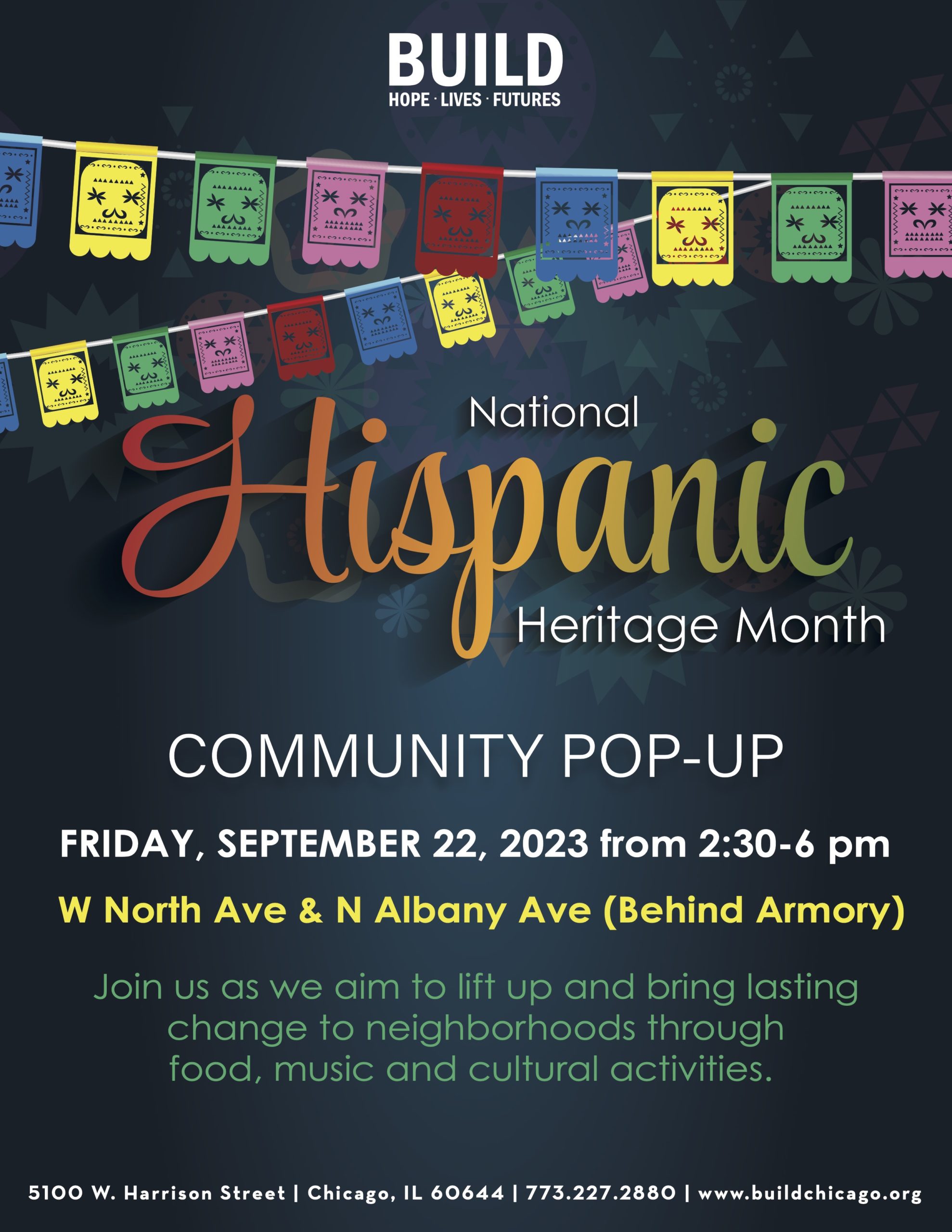 Hispanic Heritage Month Community Pop-up - BUILD, Inc.